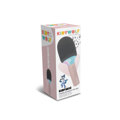 Microfone de Karaoke Rosa