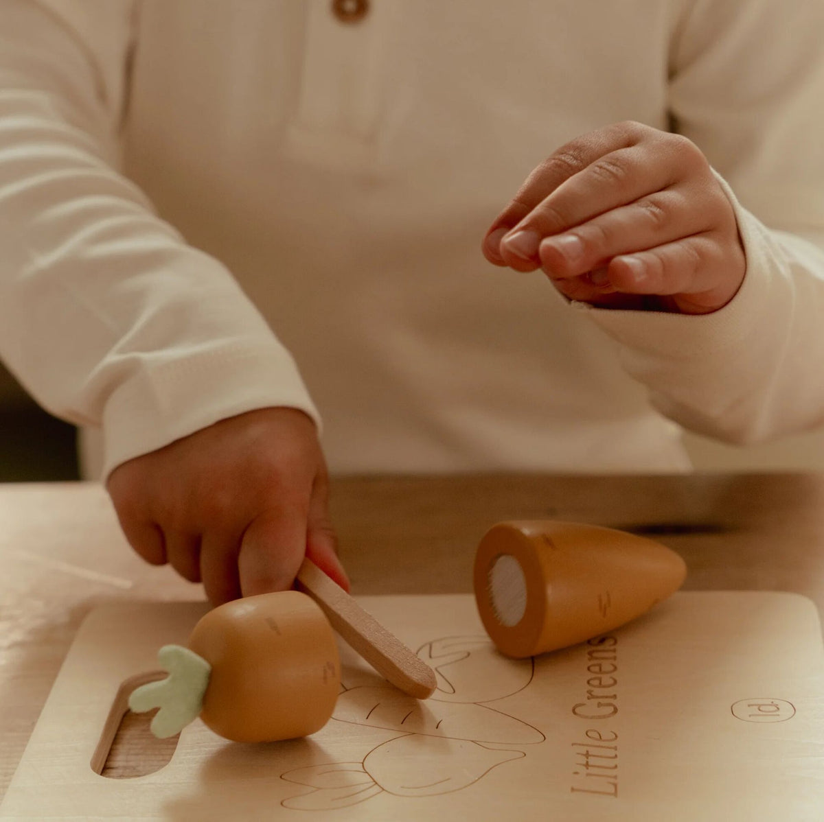 Vegetais de Cortar em Madeira - Essentials | Little Dutch