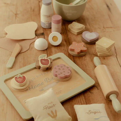 Coffret à pâtisserie en bois – Multicolore