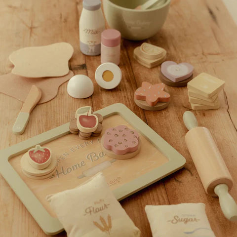 Coffret à pâtisserie en bois – Multicolore