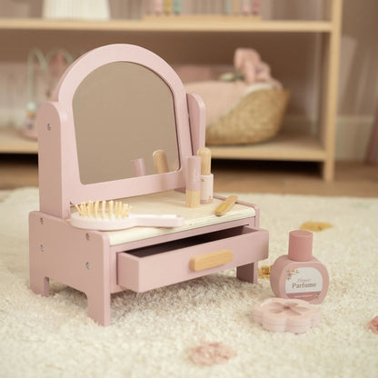 Toucador em Madeira Rosa - Essentials | Little Dutch