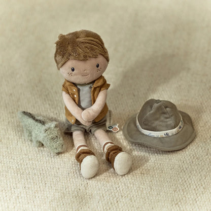 Boneco Ranger Jim 35 cm - Safari Friends | Little Dutch