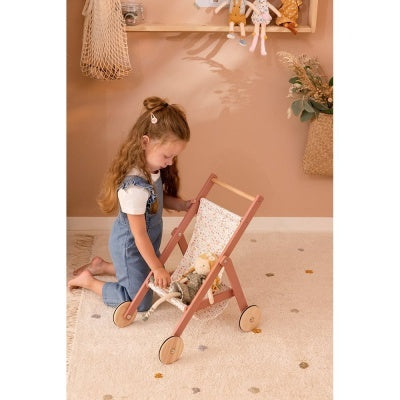 Doll Stroller|Flowers &amp; Butterflies