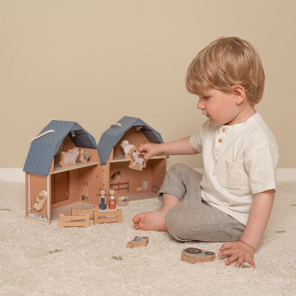 Maison de poupée petite ferme FSC