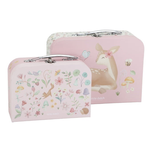 Pink Fairy Garden FSC Luggage Set