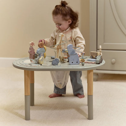 Mesa de Atividades XL Verde - Safari Friends | Little Dutch
