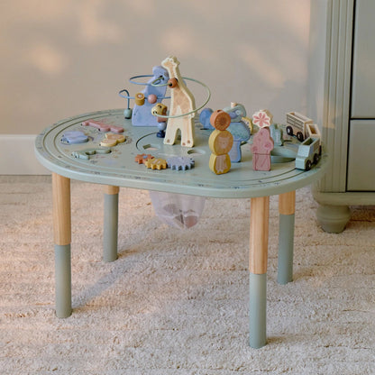 Mesa de Atividades XL Verde - Safari Friends | Little Dutch