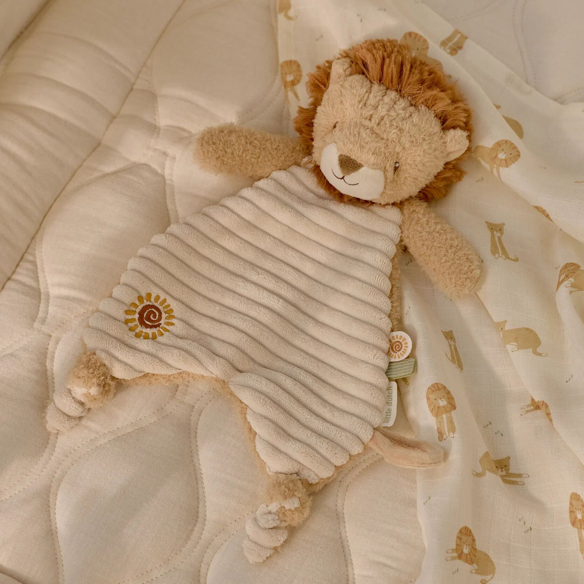 Doudou Leão Amarelo - Safari Friends | Little Dutch