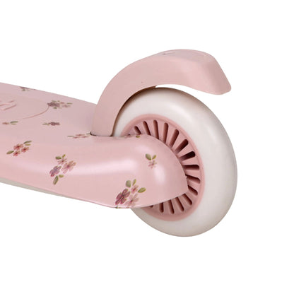 Trotinete de 3 Rodas Fairy Floral Pink | Little Dutch