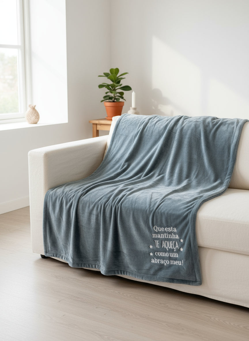 Double-Pile Dry Green Blanket: "That little blanket..."