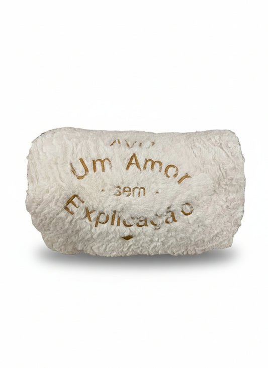 Manta Duplo Pêlo Pérola: "Avó, Um amor..."