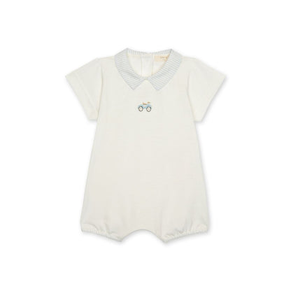 Fofo de Bebé em Algodão Nursery Ivory & Blue