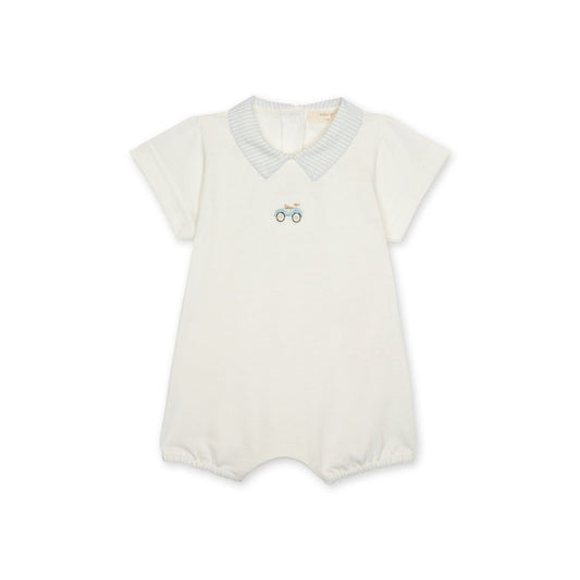 Fofo de Bebé em Algodão Nursery Ivory & Blue