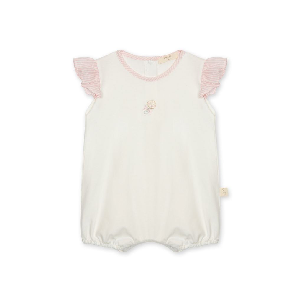 Fofo de Bebé em Algodão Nursery Ivory & Pink