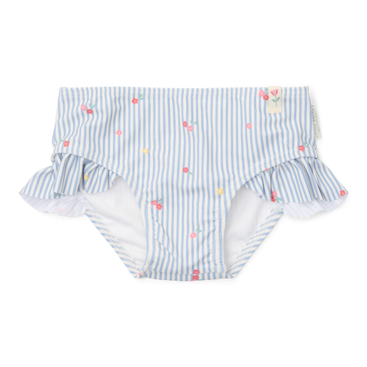 Slip de bain - Sunny Flowers bleu