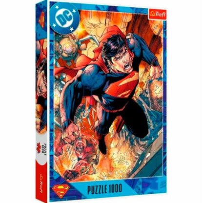 Puzzle 1000 Pcs - Superman in Action