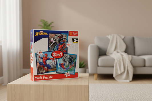 Puzzle 3 em 1 - Spider Friends