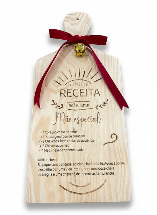 Tábua de Cozinha c/ Nome Personalizado