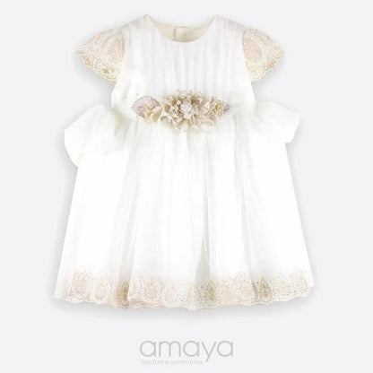 Robe Amaya - tulle blanc