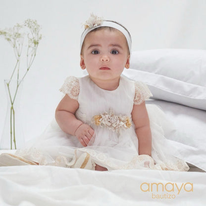 Robe Amaya - tulle blanc