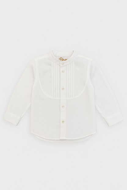 Camisa HG c/"babeiro" em pregas