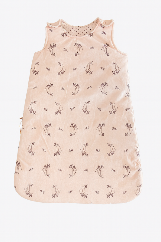 Sleeping Bag – Pink with Deer
