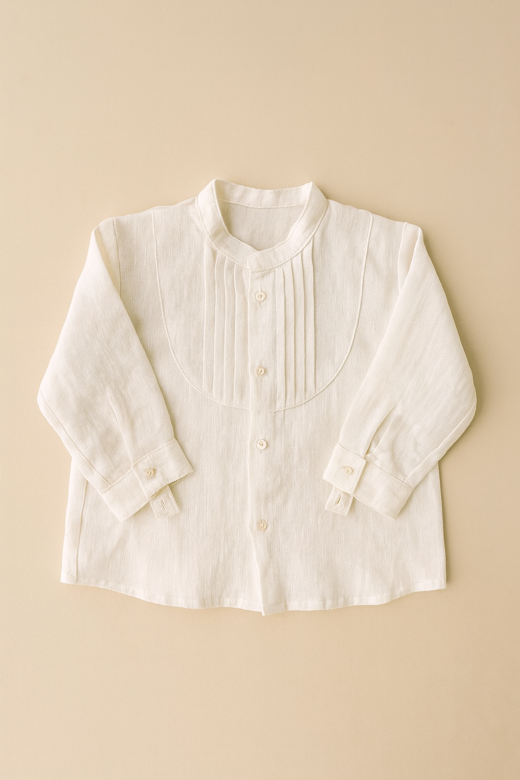 Camisa HG c/"babeiro" em pregas