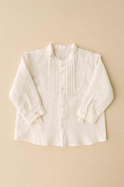 Camisa HG c/"babeiro" em pregas