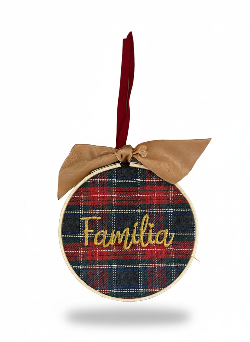 Bastidor d10  tartan "Família"