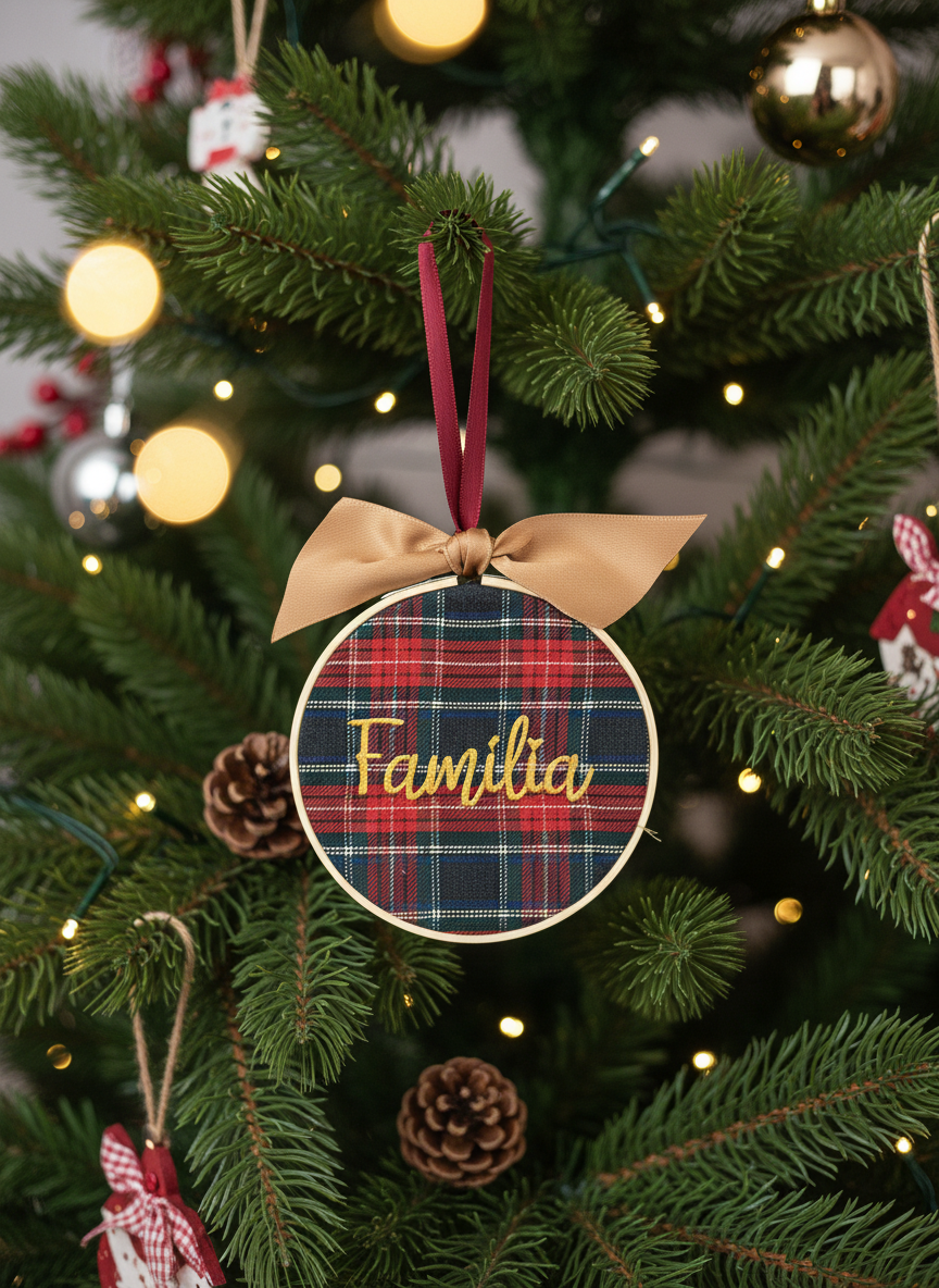 Bastidor d10  tartan "Família"