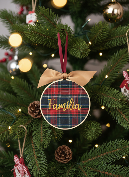 Bastidor d10  tartan "Família"