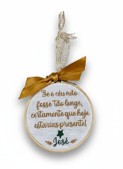 Bastidor d10 "Se o Céu Não Fosse Tão Longe..."