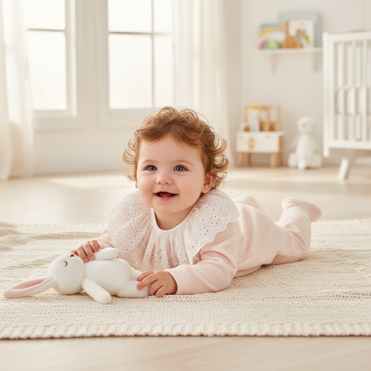 Babygrow c/bordado inglês