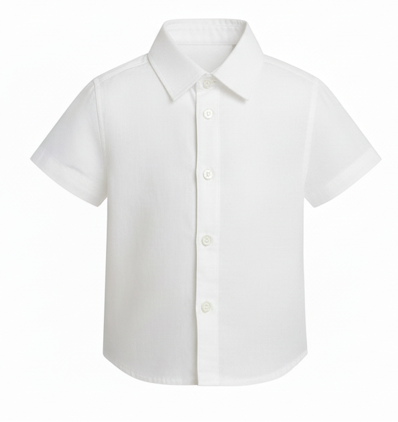 Short sleeve linen shirt