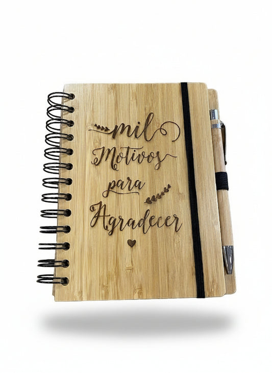 Caderno + Caneta