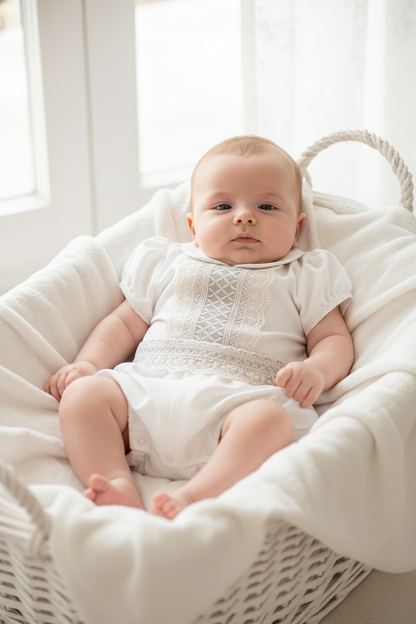 Conjunto Menino Bege/Verde