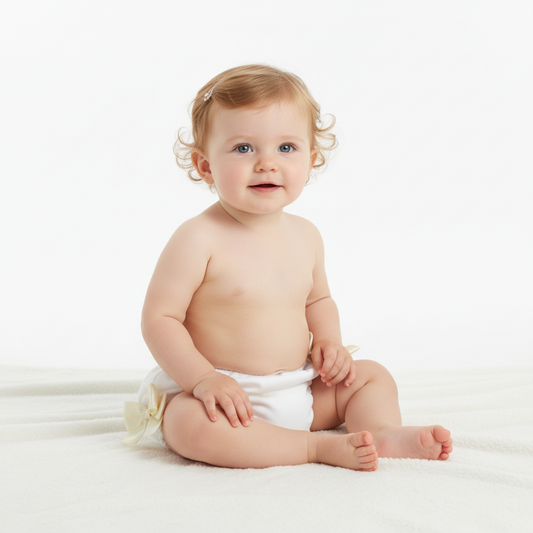 Tapa-Fraldas c/laço