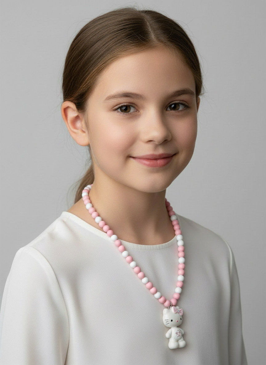 Colar em Biscuit Hello Kitty