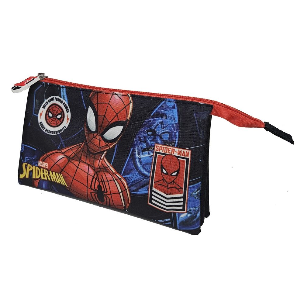 Porta-lápis Triplo Spiderman Brave — imagem 1