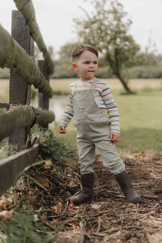 Green boys jumpsuit