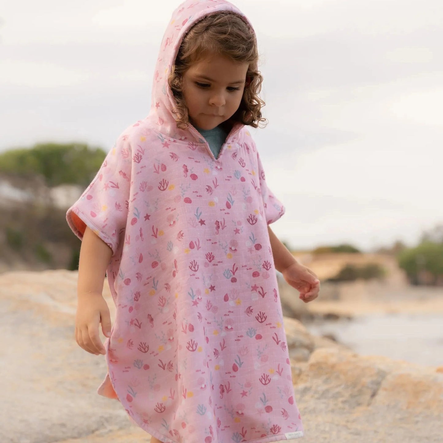 Beach Poncho | Ocean Treasures Multi-colour