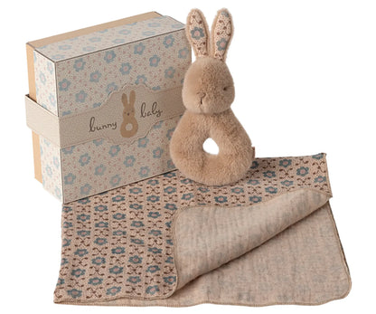 Ensemble de lapins avec clochettes - Pêche claire