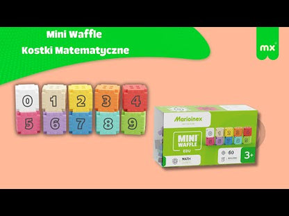 MINI WAFFLE Cubes mathématiques éducatifs 60
