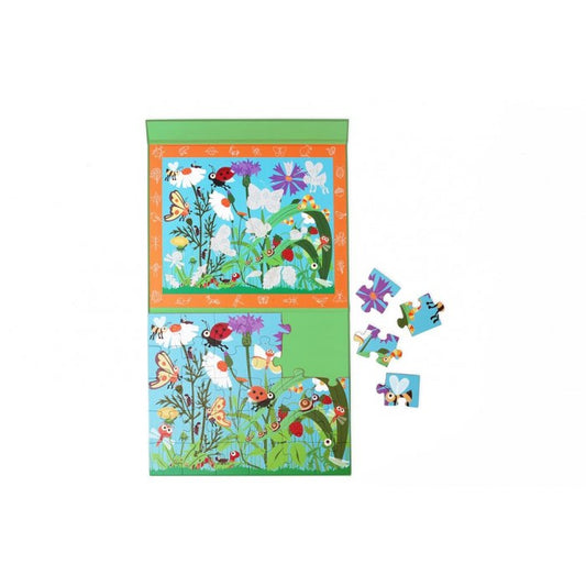Magnetic Puzzle + Mystery Lens: Insects