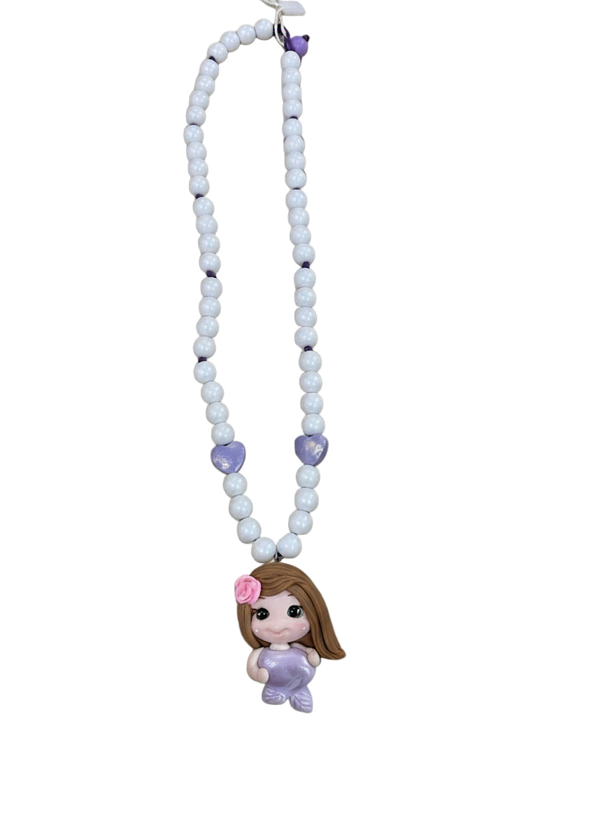 Colar em Biscuit Sereia