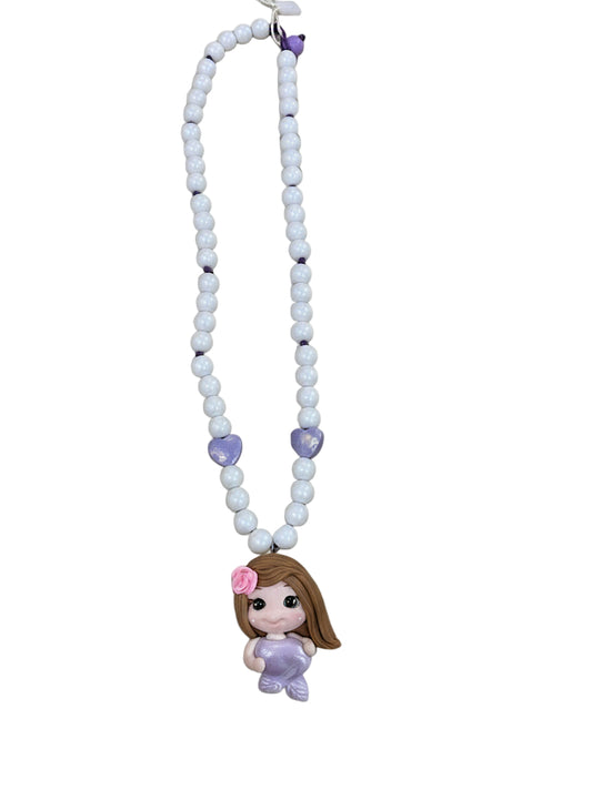 Colar em Biscuit Sereia