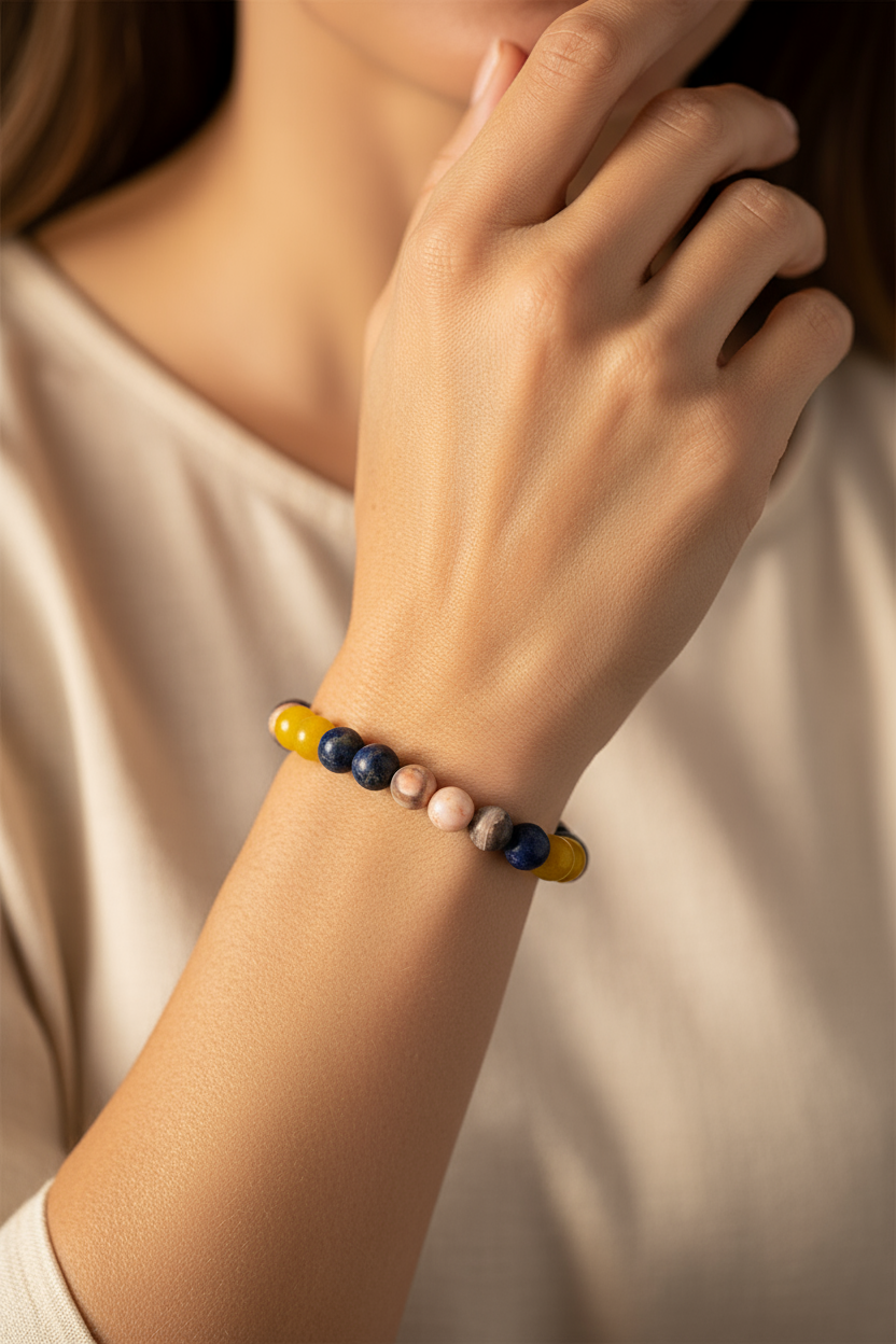 Pulseira Energética em Pedras