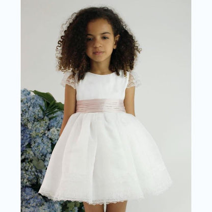 Robe Amaya - ceinture rose